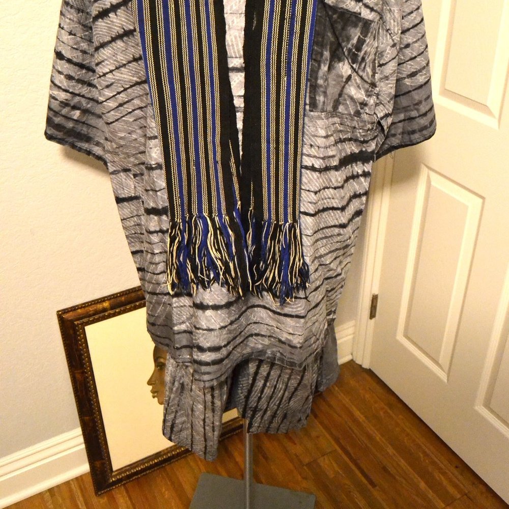 VINTAGE PRINT 2 PCS MEN'S ( DRAWSTRING SHORT PANT) DASHIKI OUT-FIT - NEW/ &70